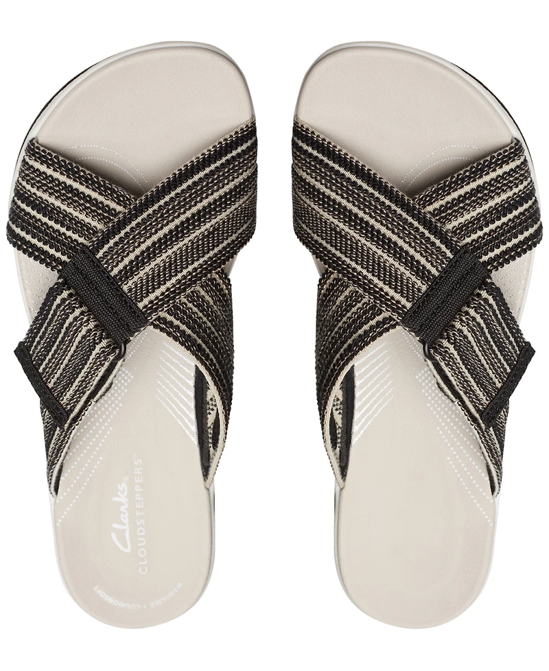 Clarks Women's Cloudsteppers Arla Wave Sandals
