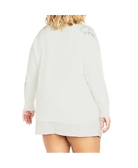 City Chic Plus Maddison Sweater