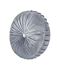 J Queen New York Dicaprio Tufted Decorative Pillow, 15" Round