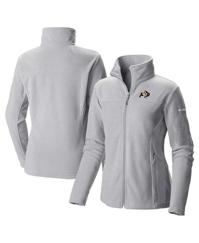 Women's Columbia Gray Colorado Buffaloes Give and Go Ii Full-Zip Jacket