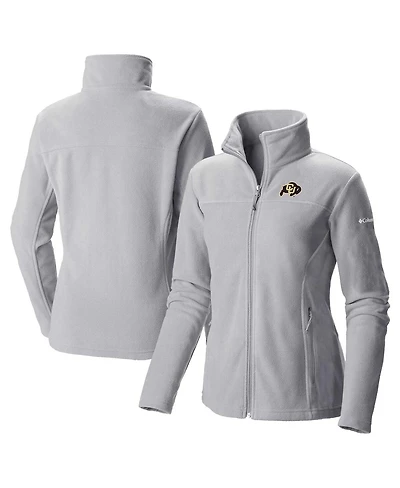 Women's Columbia Gray Colorado Buffaloes Give and Go Ii Full-Zip Jacket