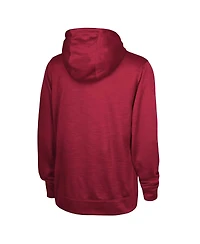 Men's Red Tampa Bay Buccaneers Speed Drill Streak Pullover Hoodie