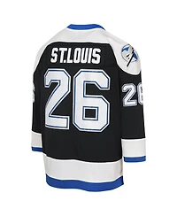 Big Boys Mitchell & Ness Martin St. Louis Black Tampa Bay Lightning 2003 Blue Line Player Jersey