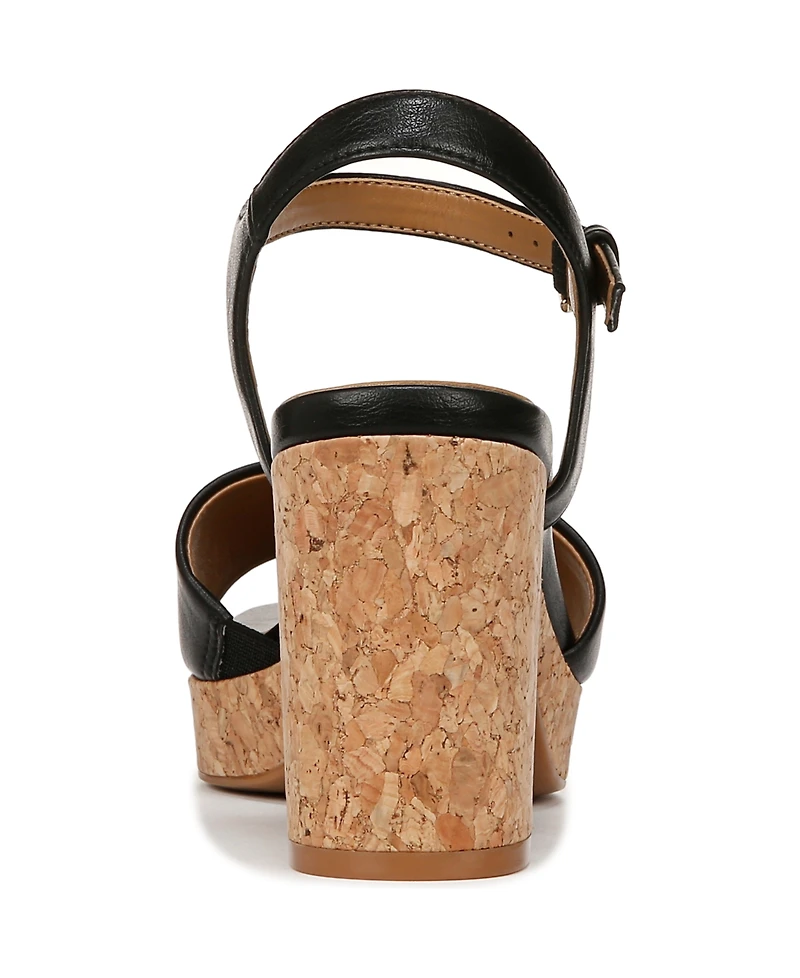 Naturalizer Women's Lilly Block Heel Platform Sandals