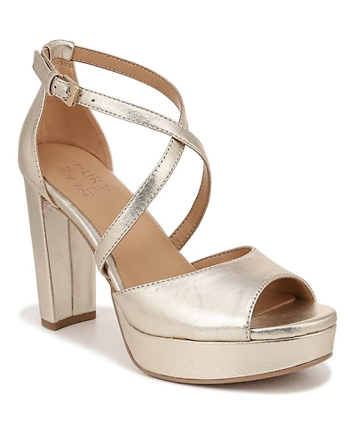 Naturalizer Women's Melody Platform Peep Toe Dress Sandals