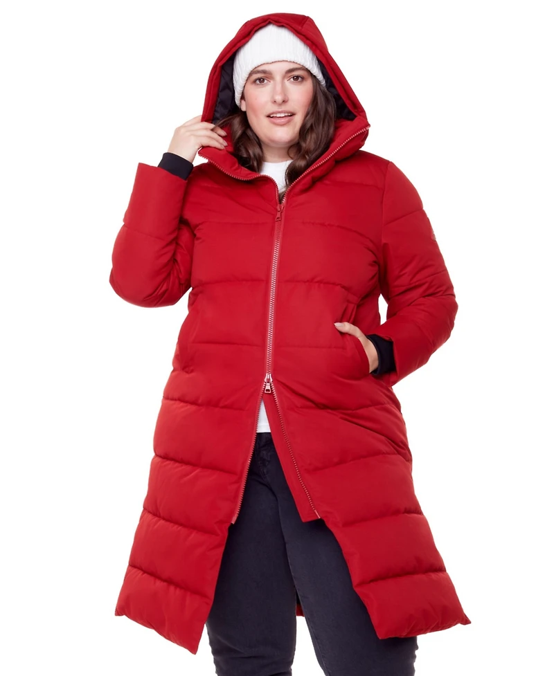 Alpine North Plus Size Kluane Ultra Long Winter Parka Coat