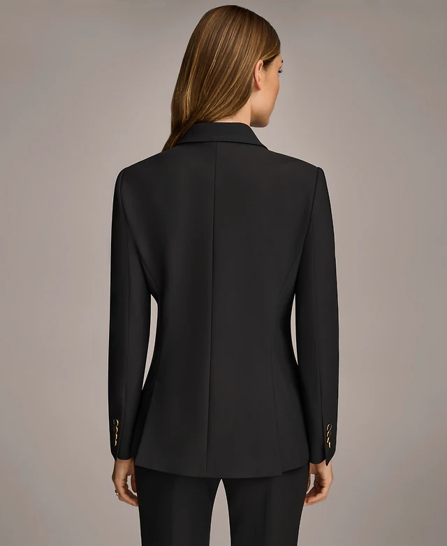 Donna Karan New York Women's Double Breasted Blazer Beverly Center