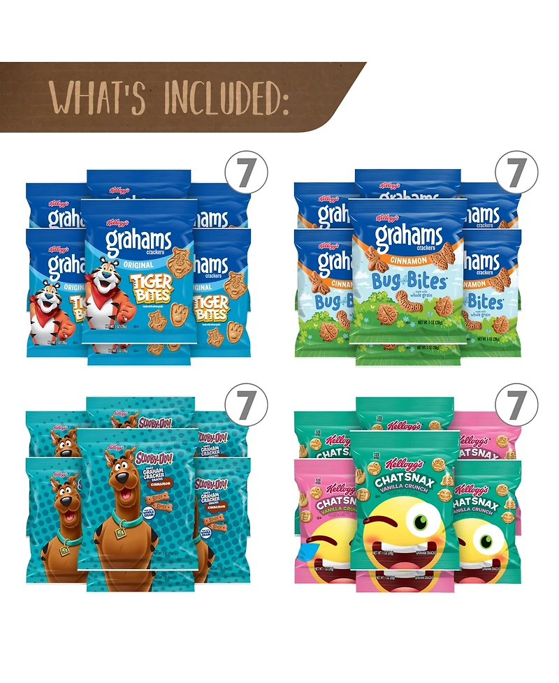 SnackBoxPros Schoolyard Snacktime Snack Box, 60 Count