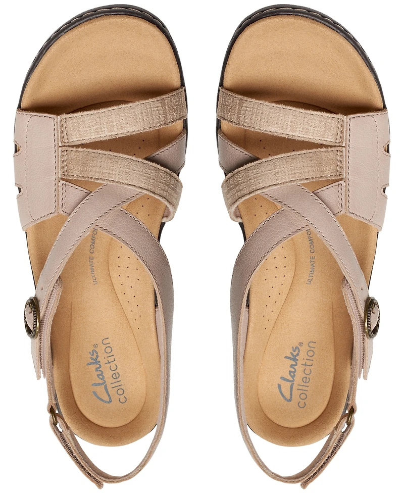 Clarks Merliah Bonita Strappy Block Heel Platform Sandals