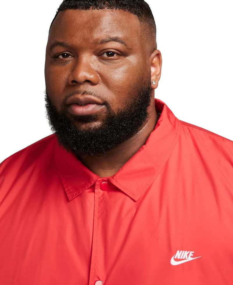 Nike Men's Relaxed Fit Club Coaches' Jacket