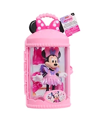 Disney Junior Minnie Mouse Fabulous Fashion Ballerina Doll, 13-Piece Doll and Accessories Set