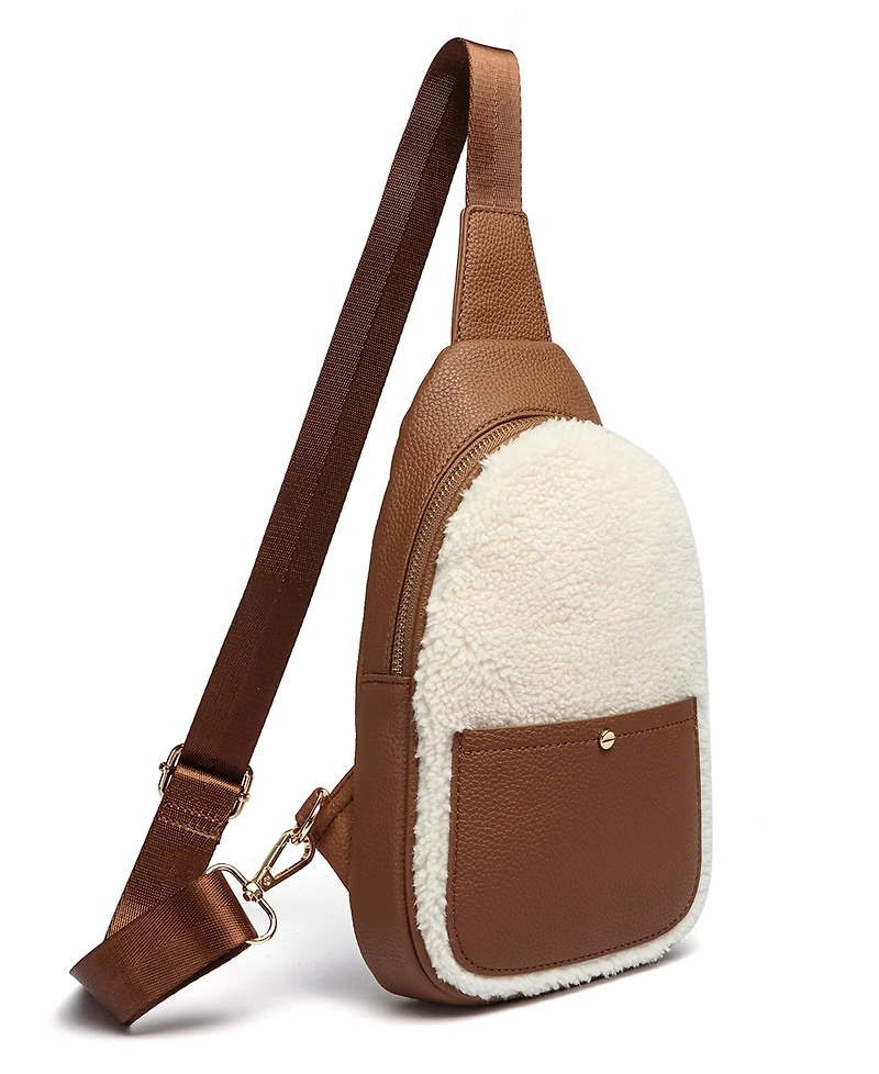 Like Dreams Maxy Sherpa Sling bag Crossbody