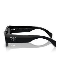Prada Rectangular Unisex Sunglasses, Pr A01S