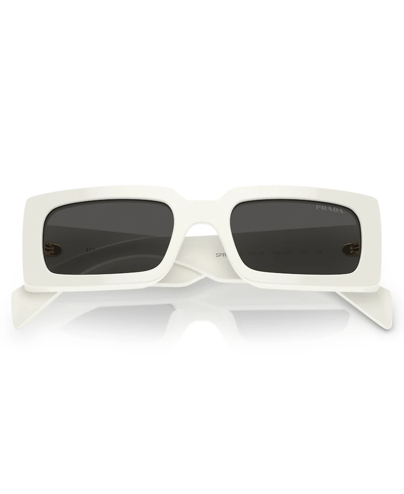 Prada Low Bridge Rectangular Women's Sunglasses, Pr A07SF