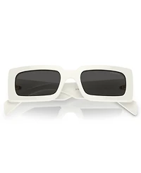 Prada Low Bridge Rectangular Women's Sunglasses, Pr A07SF