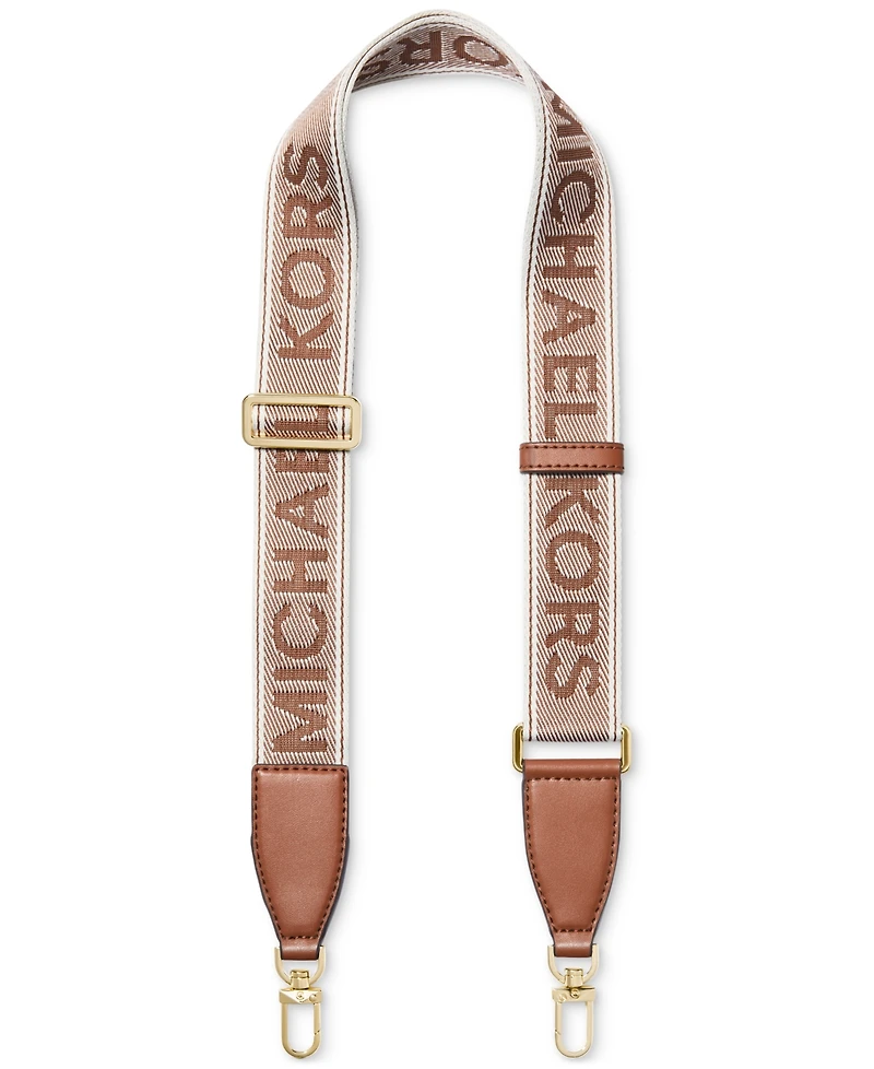 Michael Kors Jet Set Travel 40mm Logo Webbing Strap