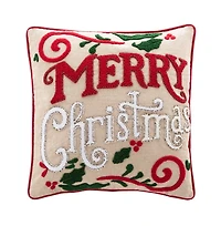 Safavieh Merry Merry 18" x 18" Pillow