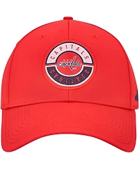 Men's adidas Red Washington Capitals Circle Logo Flex Hat
