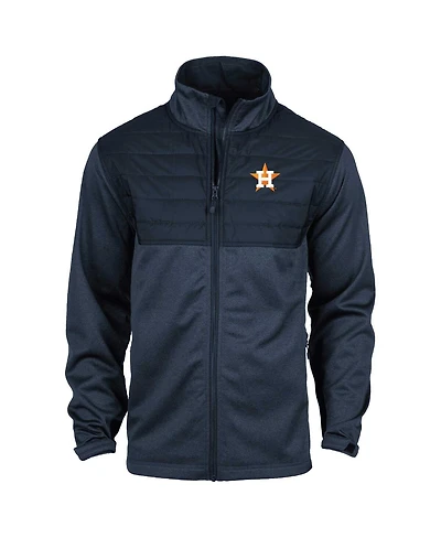 Men's Dunbrooke Heather Navy Houston Astros Explorer Full-Zip Jacket