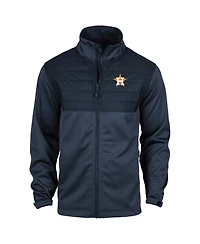 Men's Dunbrooke Heather Navy Houston Astros Explorer Full-Zip Jacket
