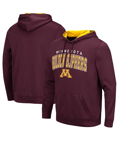 Men's Colosseum Minnesota Golden Gophers Resistance Pullover Hoodie