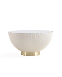 Manhattan Comfort Anderson 3-Piece Leatherette Upholstered Coffee Table and End Set