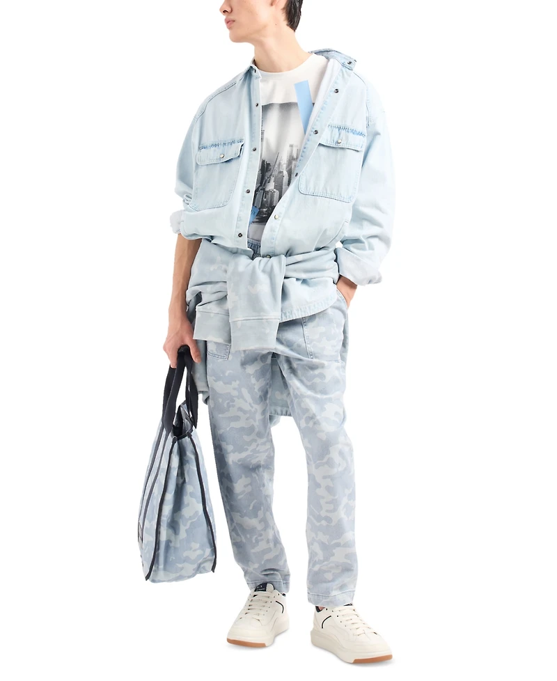 A|X Armani Exchange Men's Regular-Fit City Graphic T-Shirt