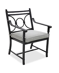 Wythburn Mix and Match Scroll Outdoor Dining Chair, Created for Macy's