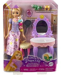 Disney Princess Toys, Rapunzel Doll, Vanity and Accessories