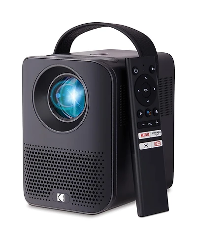 Kodak Flik HD9 Smart Projector with Android Tv, Wifi and Bluetooth