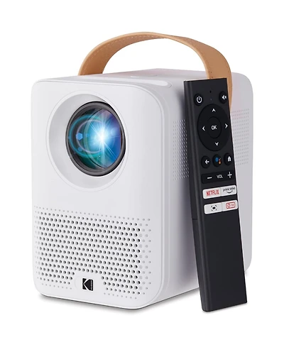 Kodak Flik HD9 Smart Projector with Android Tv, Wifi and Bluetooth