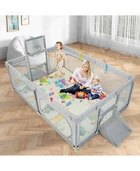 Large Baby Playpen with Mat and Ocean Balls