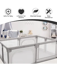 Baby Playpen Extra Large Kids Activity Center Safety Play