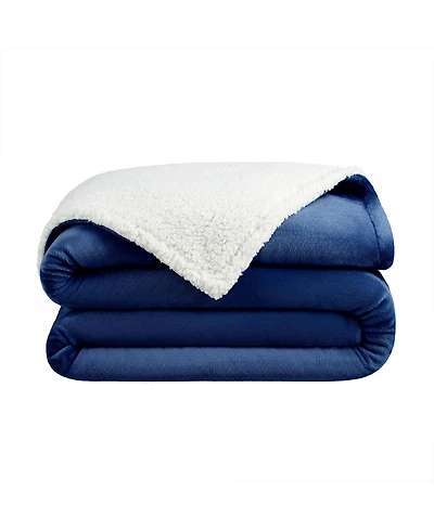 Host & Home Plush Sherpa Throw, Versatile 2-Sided Throw Blanket, 200GSM Mink Velvet Face, 250GSM Reverse, 4 Color Options
