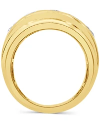 Men's Diamond Channel-Set Ring (3 ct. t.w.) in 10k Gold