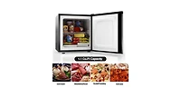 1.1 cu.ft. Compact Single Door Mini Upright Freezer