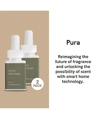 Pura - Apple Orchards Smart Home Air Diffuser Fragrance - Smart Home Scent Refill - Up to 120-Hours of Premium Fragrance per Refill