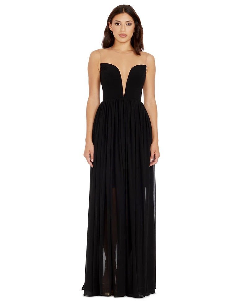 Dress the Population Women's Eleanor Strapless Gown