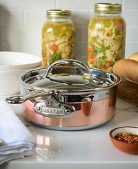 Hestan CopperBond Copper Induction -Quart Covered Saucepan