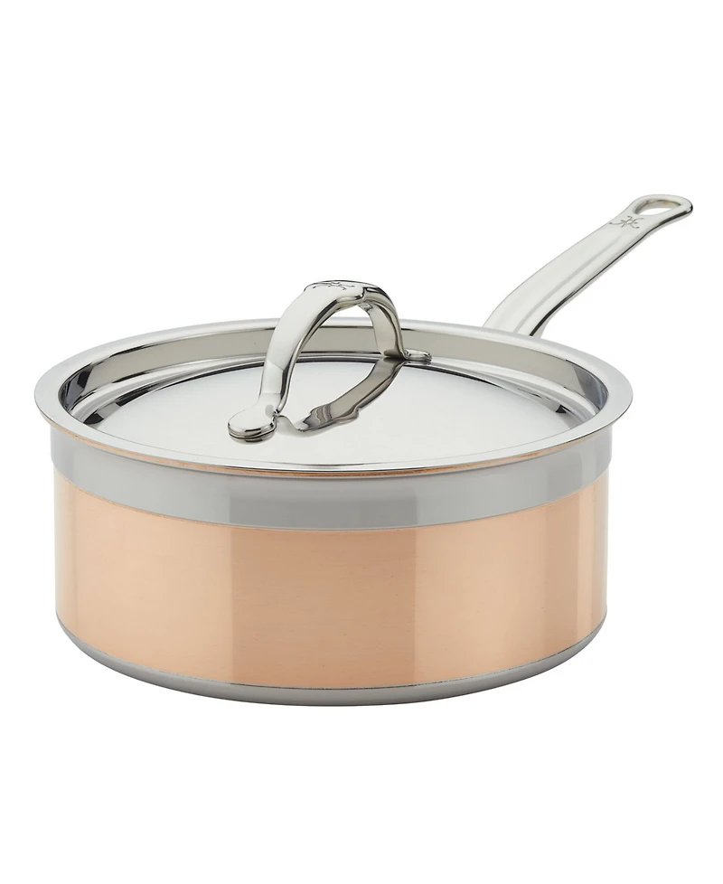Hestan CopperBond Copper Induction 3-Quart Covered Saucepan