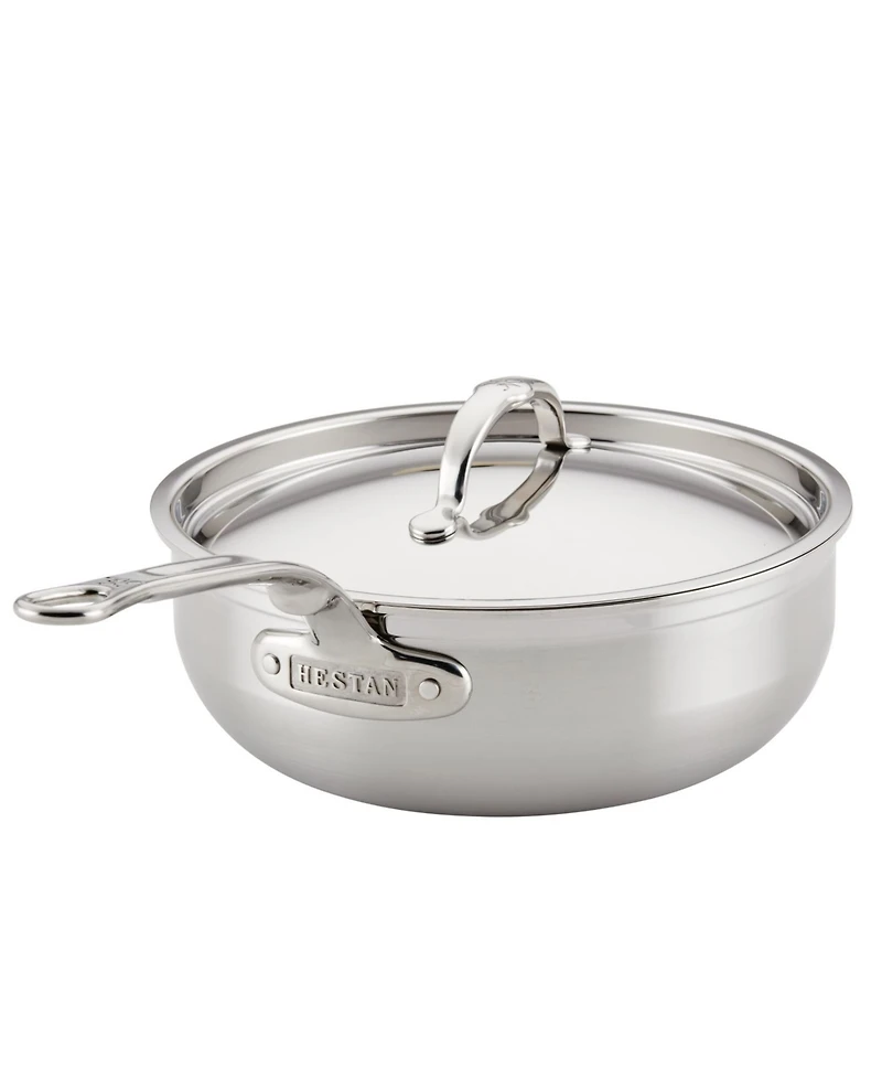 ProBond Clad Stainless Steel 3.5-Quart Covered Essential Pan