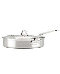 Hestan ProBond Clad Titum Stainless Steel Nonstick 5-Quart Covered Saute Pan with Helper Handle