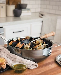 Hestan NanoBond Titanium Stainless Steel 3.5-Quart Covered Essential Pan