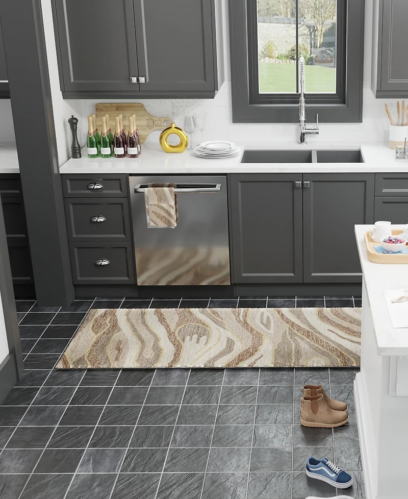 Bashian Taron AL301 2'6" x 8' Runner Area Rug