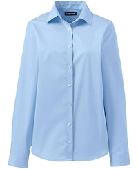 Lands' End Women's No Gape Long Sleeve Stretch Shirt