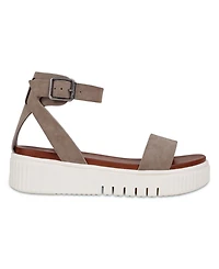 Mia Women's Lunna Round Toe Platform Sandals