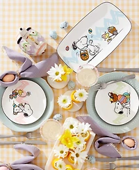 Lenox Peanuts Snoopy & Woodstock Easter Serving Tray