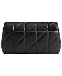 Coach Quilted Tabby Leather Wristlet Crossbody