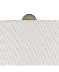 360 Lighting Rupert Rustic Farmhouse Table Lamp 24 3/4" High Beige Hammered Off White Linen Drum Shade for Bedroom Living Room Bedside Nightstand