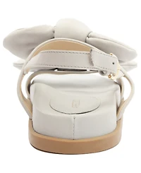 Arezzo Women's Melody Bow Footbed Sandals